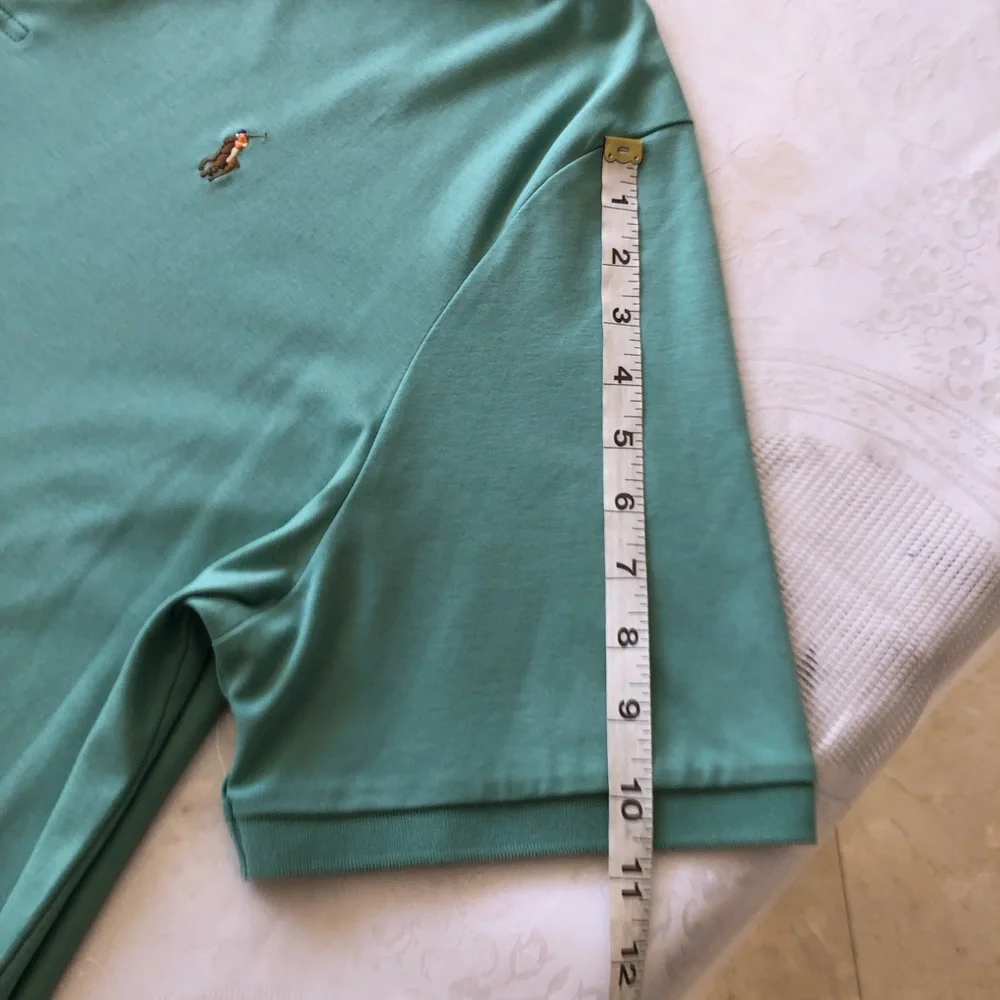 Polo by Ralph Lauren Men's Size XXL Sage Green Polo Shirt Classic-Fit Golf